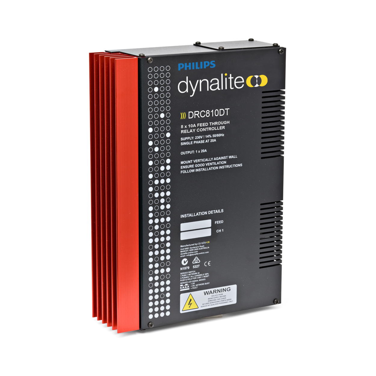 product_lightmoves_lighting_control_relay_controllers_philips_dynalite_drc810dt