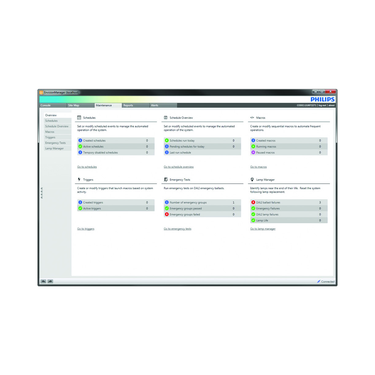 product_lightmoves_lighting_control_software_philips_dynalite_envisionmanager maintenance