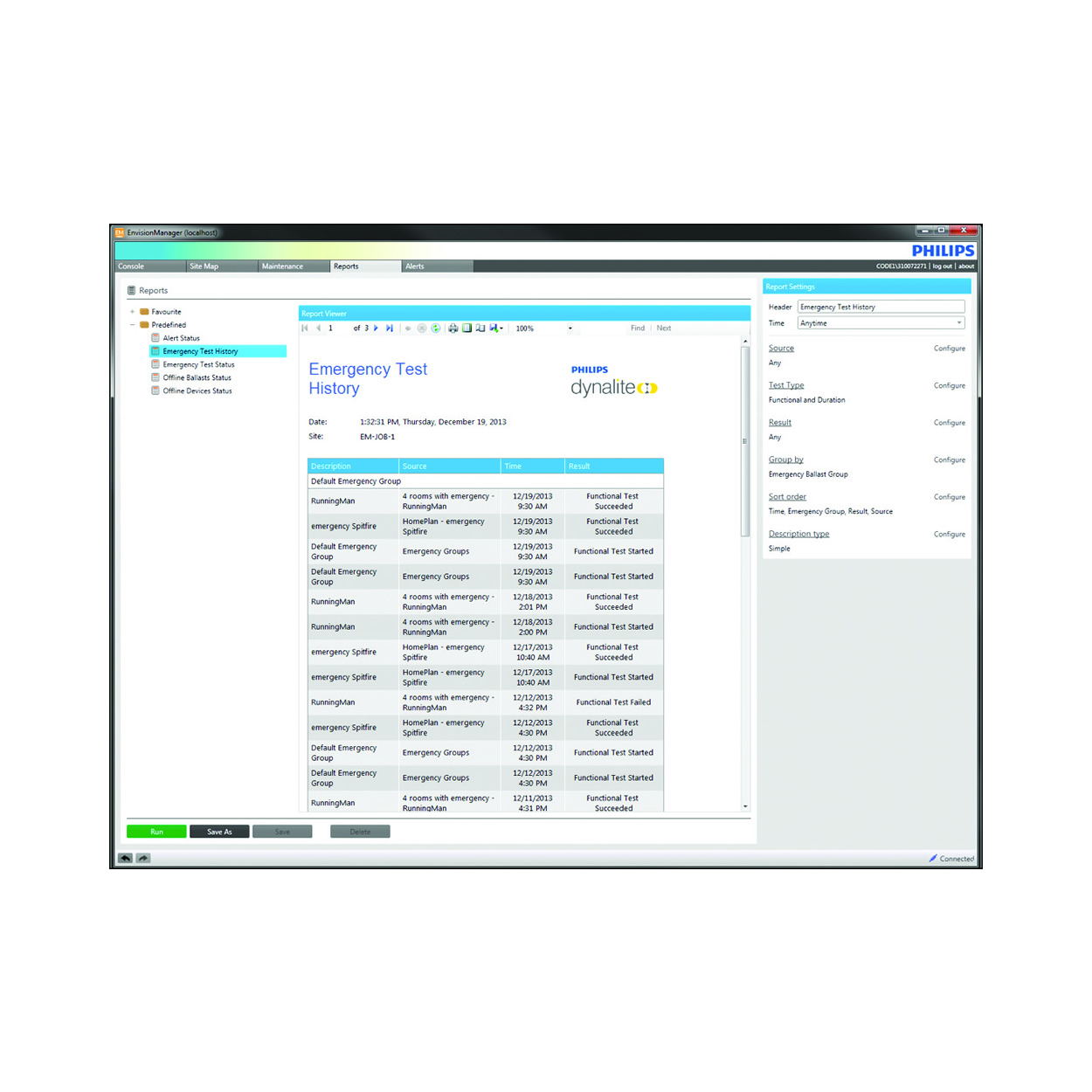 product_lightmoves_lighting_control_software_philips_dynalite_envisionmanager_emergency_test
